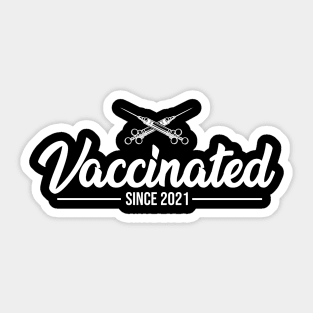 Vaccinated 2021 Sticker